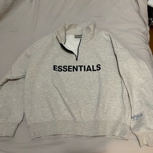 Essentials FOG Half Zip Sweatshirt